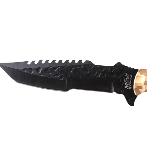 Mtech Xtreme Desert Camo Tactical Knife With Tanto Blade